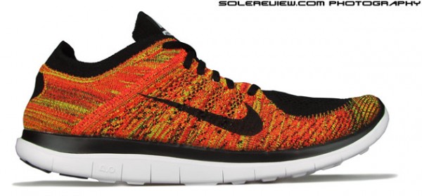 nike free 4.0 flyknit black