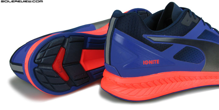 puma ignite mesh running sports shoes