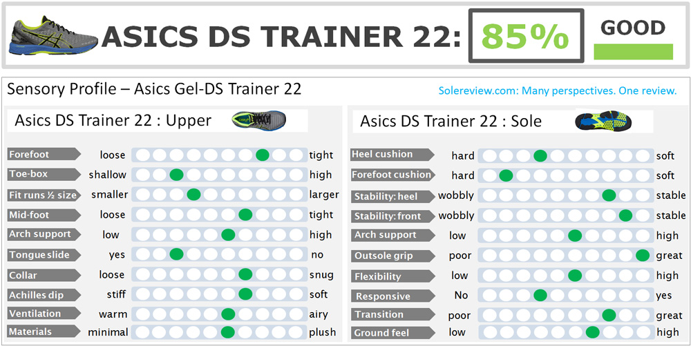 Memoria Engañoso taza Asics Gel-DS Trainer 22 Review | Solereview