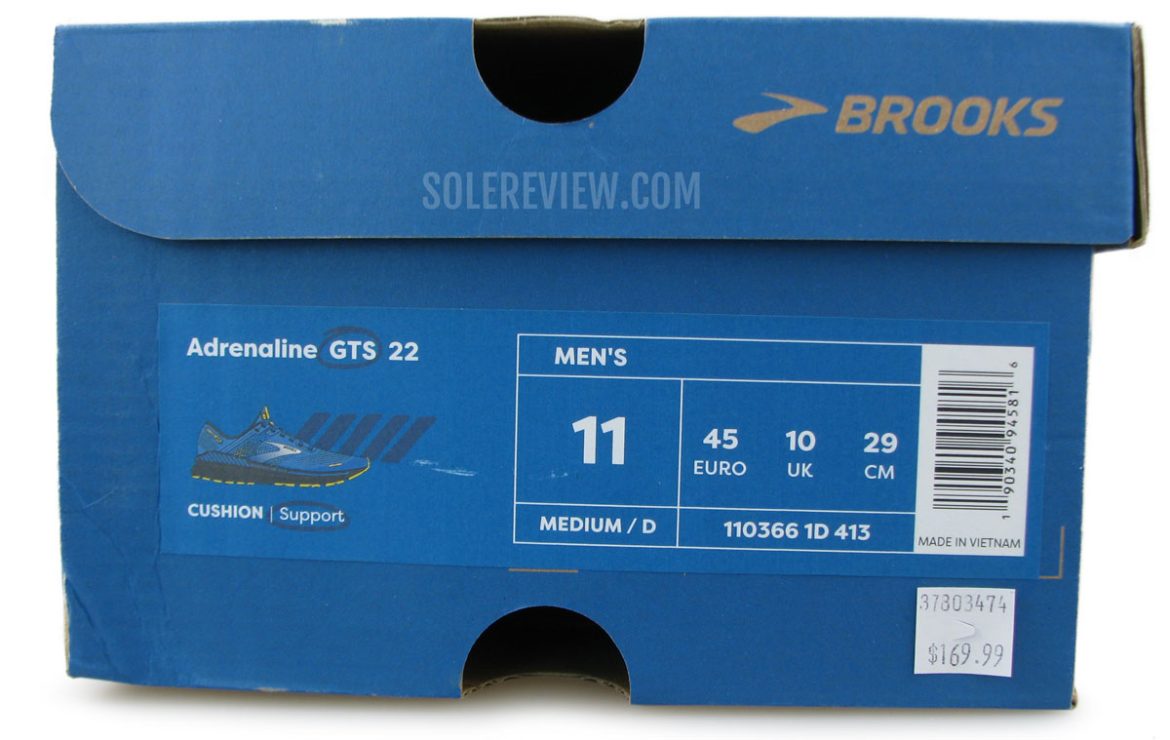 Brooks Adrenaline GTS 22 Review