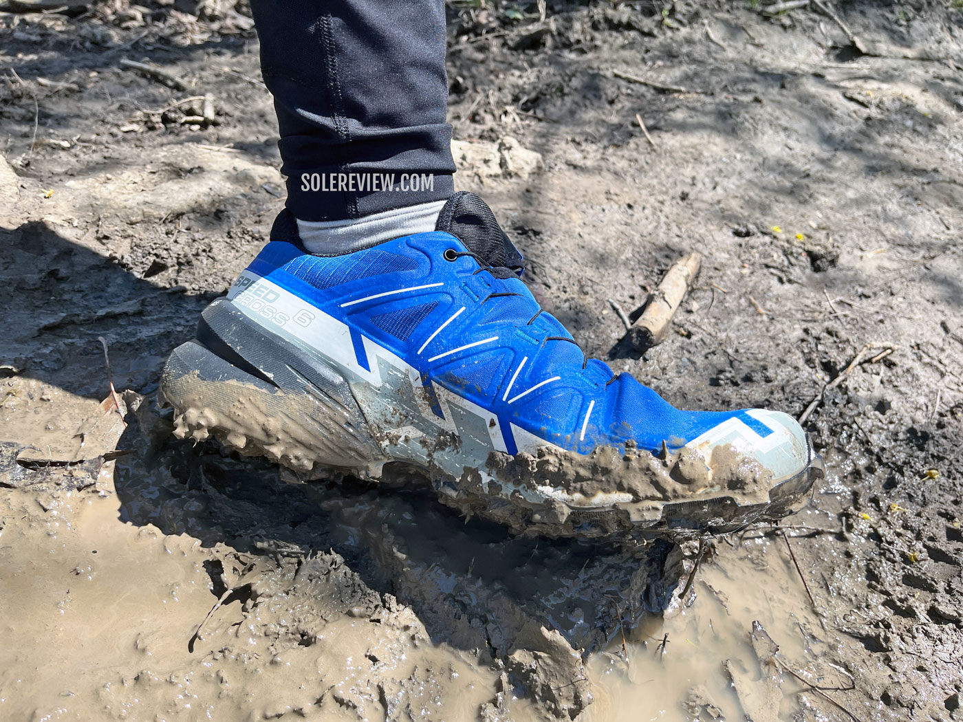 Salomon Speedcross 5 Trail Running Shoes Blue