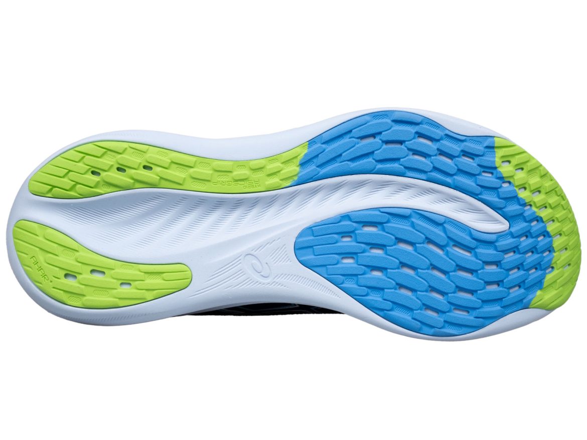 The outsole of the Asics Nimbus 26.