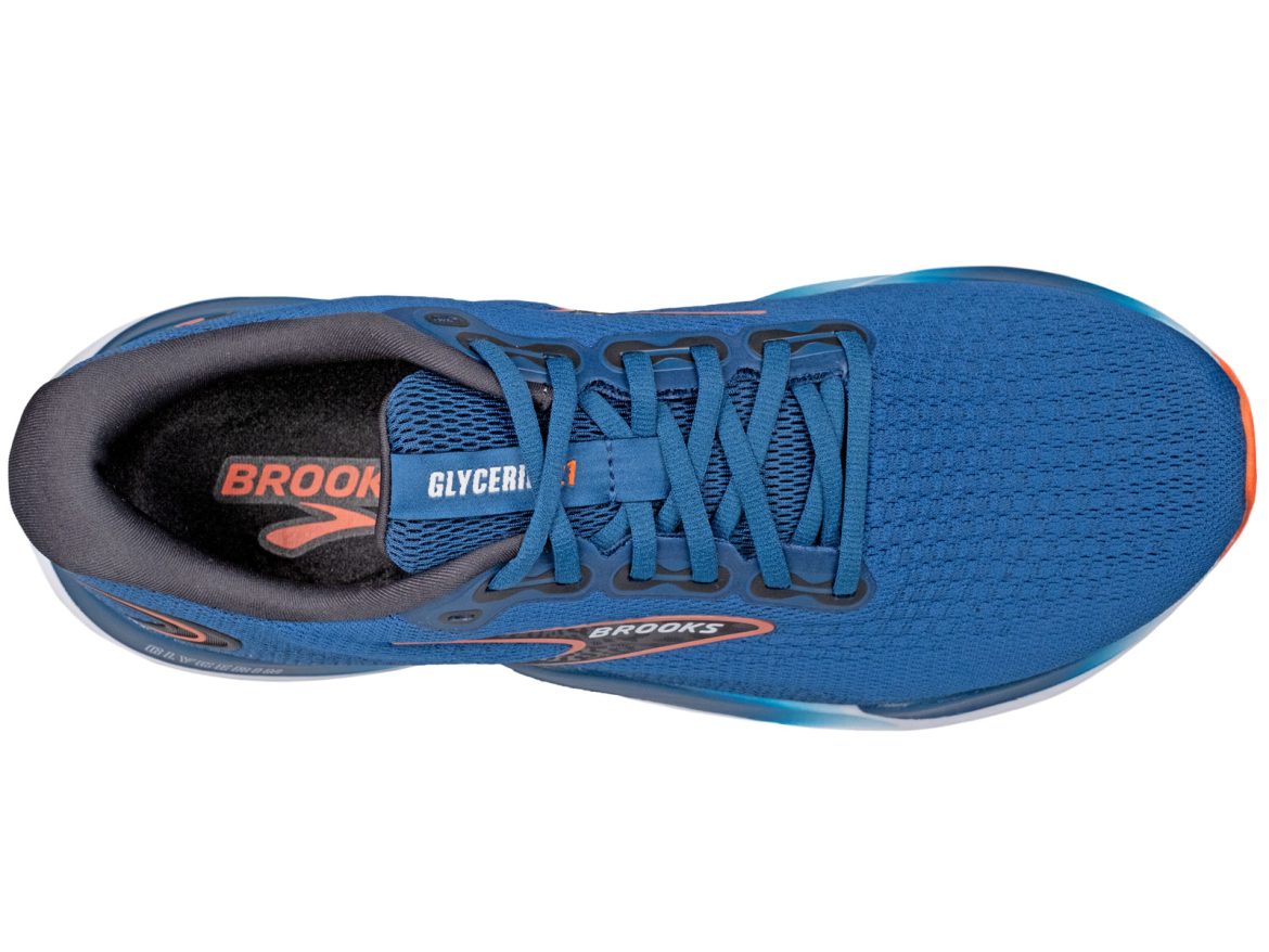 The top view of the Brooks Glycerin 21.